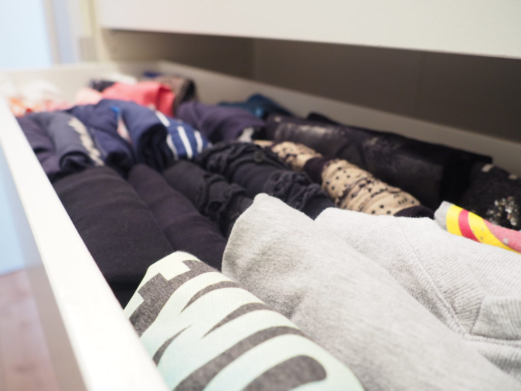 aufgeräumte Schublade