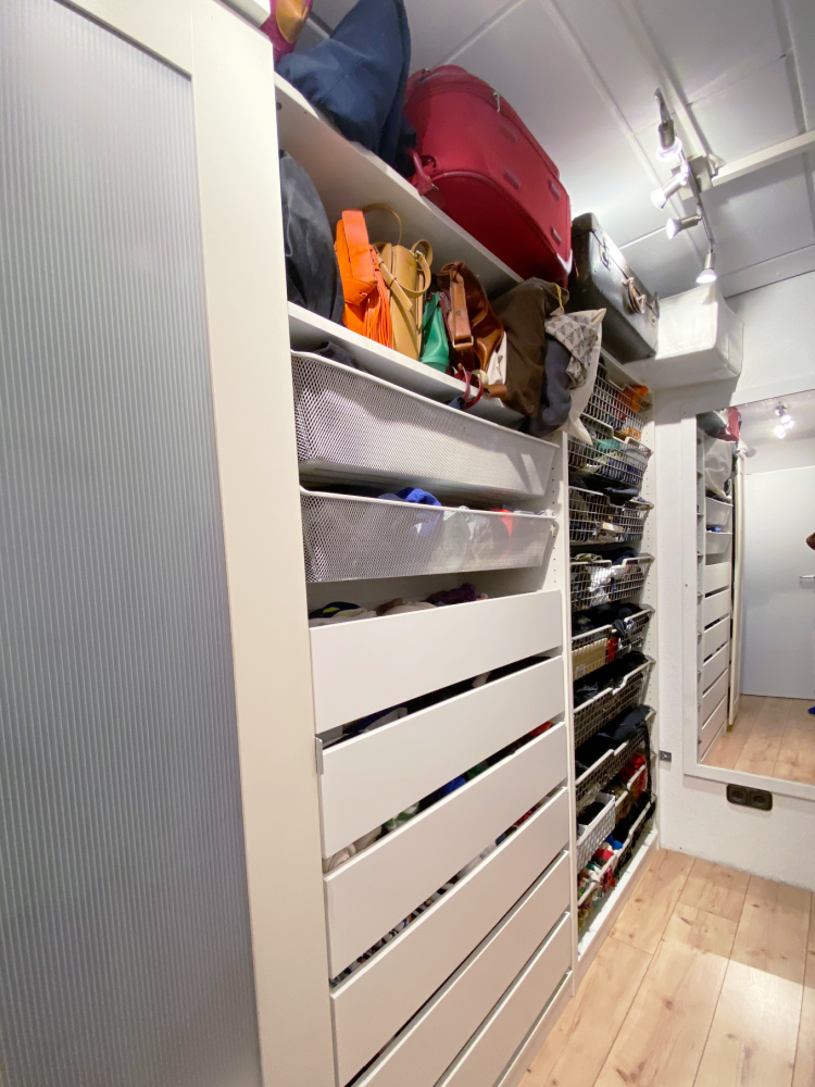begehbarer Kleiderschrank IKEA