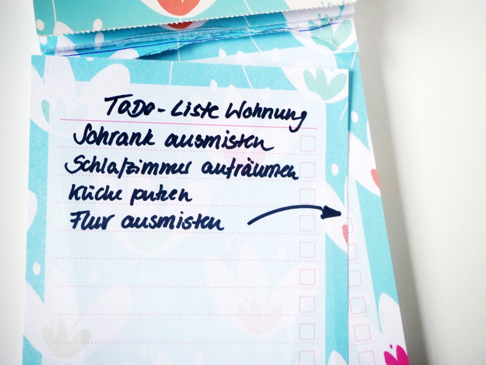 ToDo Listen richtig schreiben