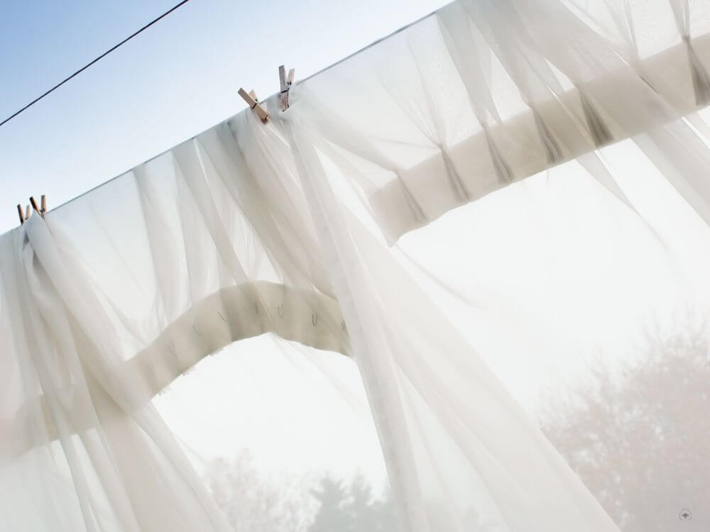 Gardinen waschen ohne Bügeln