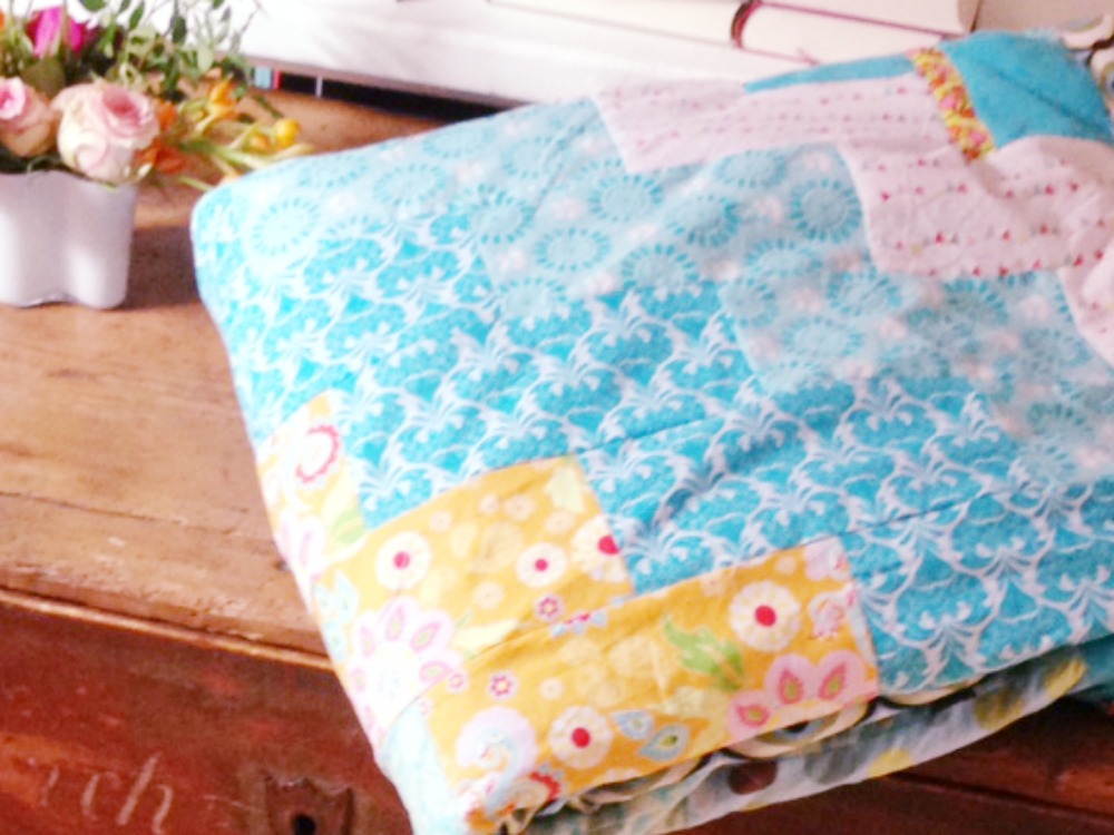 Meine neue Patchwork-Decke