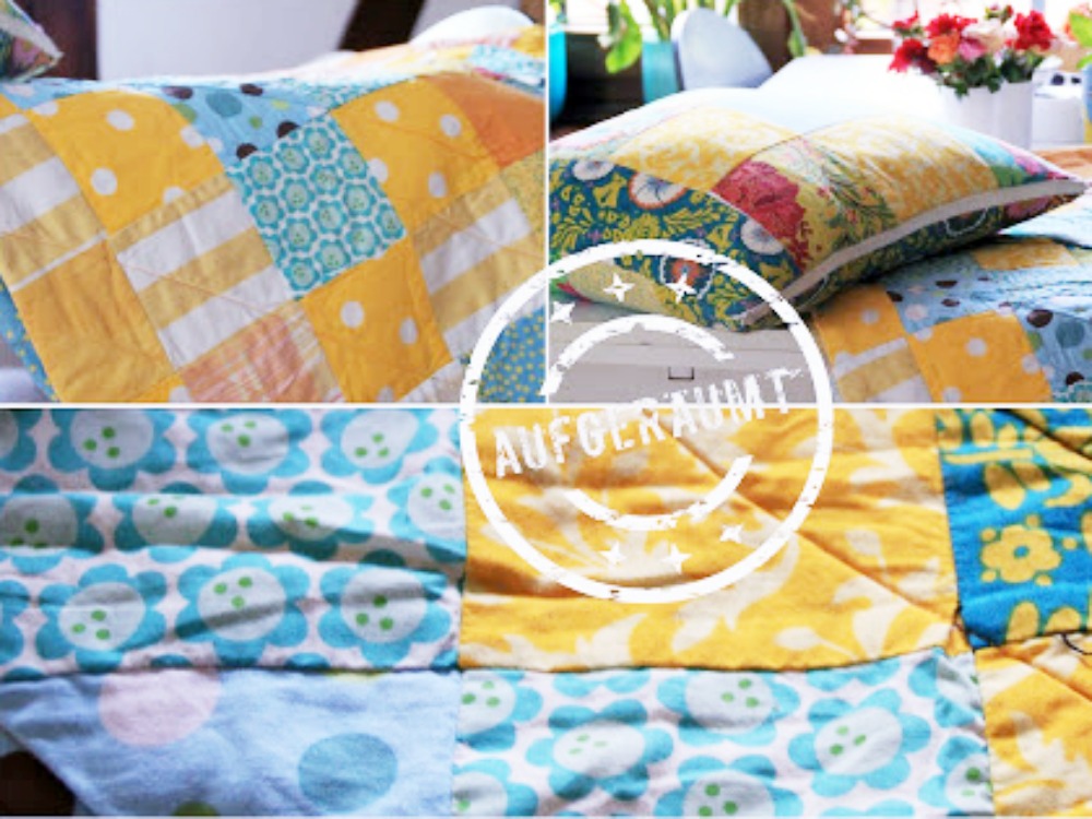 Meine neue Patchwork-Decke