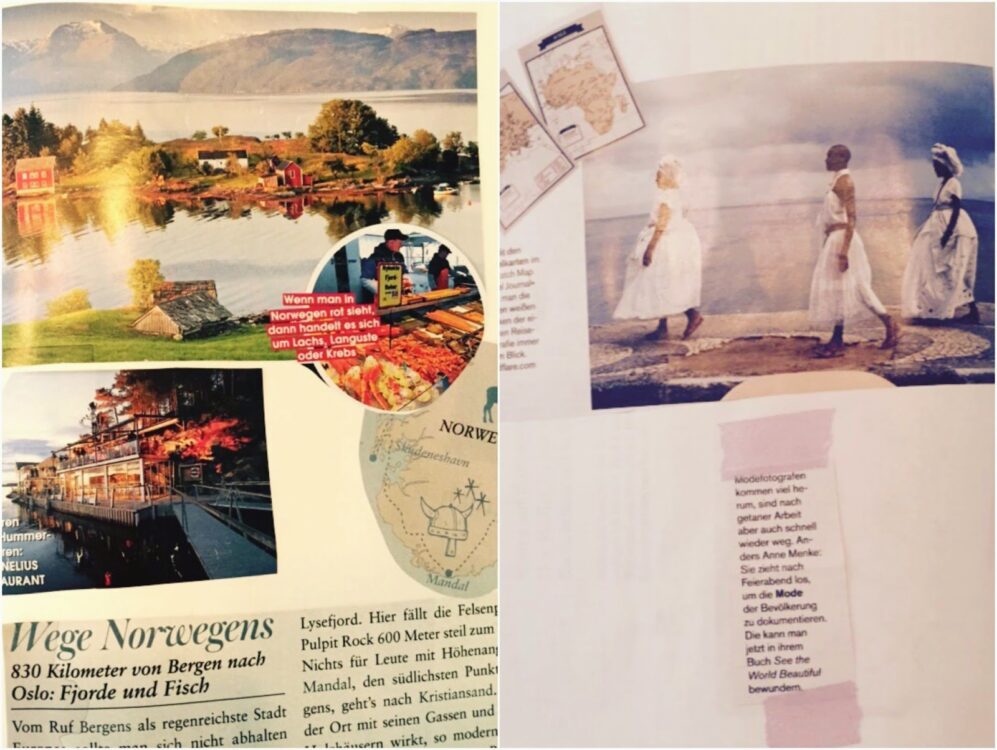 Reiseinspirationen aufbewahren