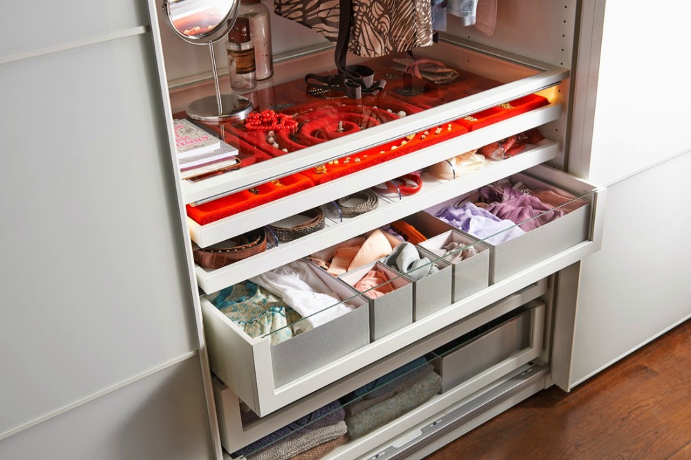 begehbarer Kleiderschrank