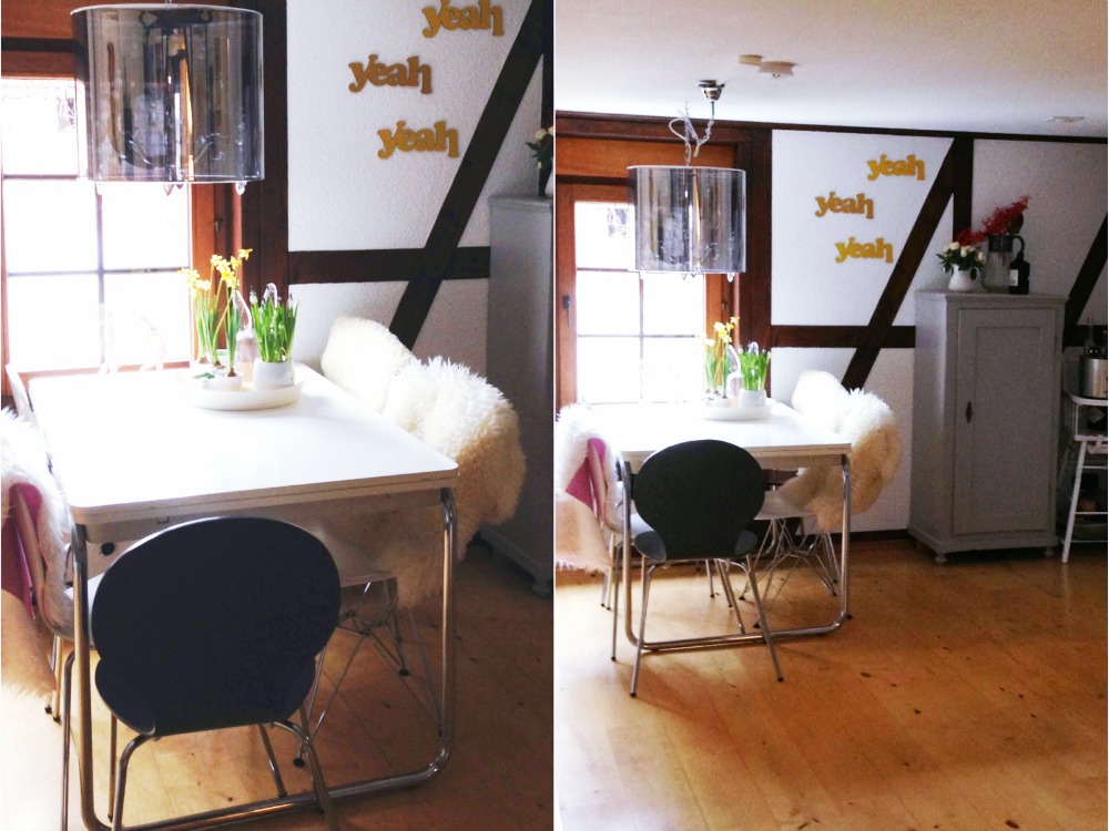 Frühjahrsputz im Wohnzimmer