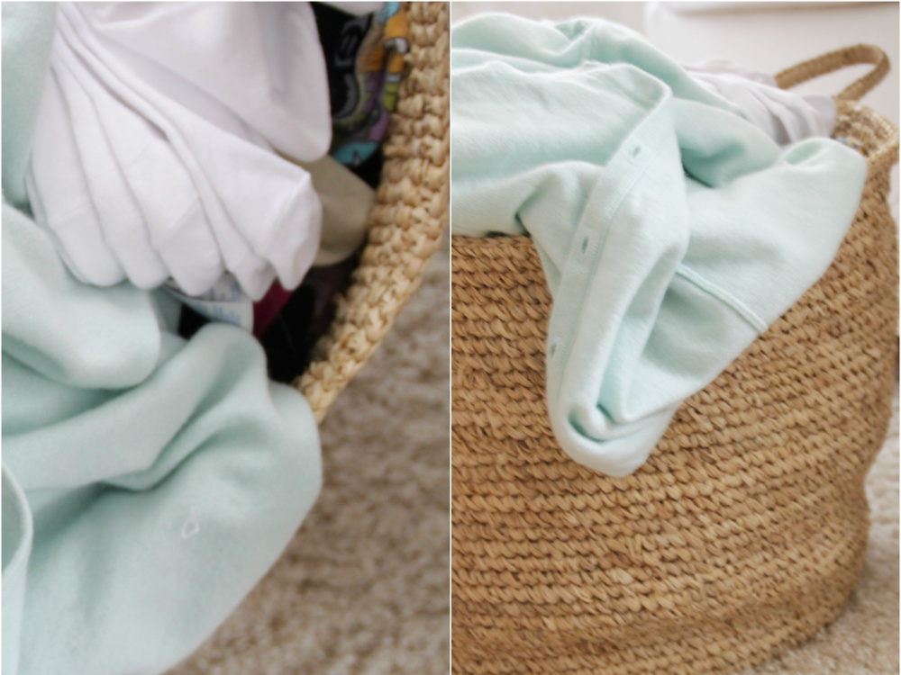 Bim Wäschesortieren: Für jede Person einen Wäschekorb einplanen Bim Wäschesortieren: Für jede Person einen Wäschekorb einplanen