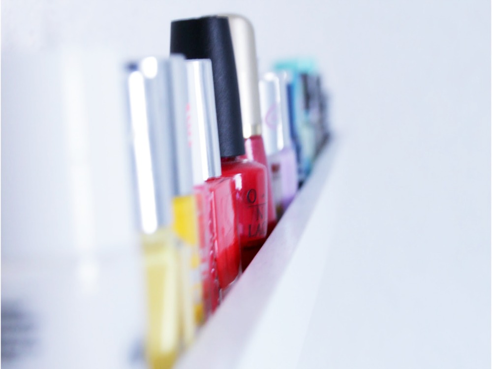 Nagellack schön & günstig aufbewahren- Mit Ribba werden Teenie-Träume wahr