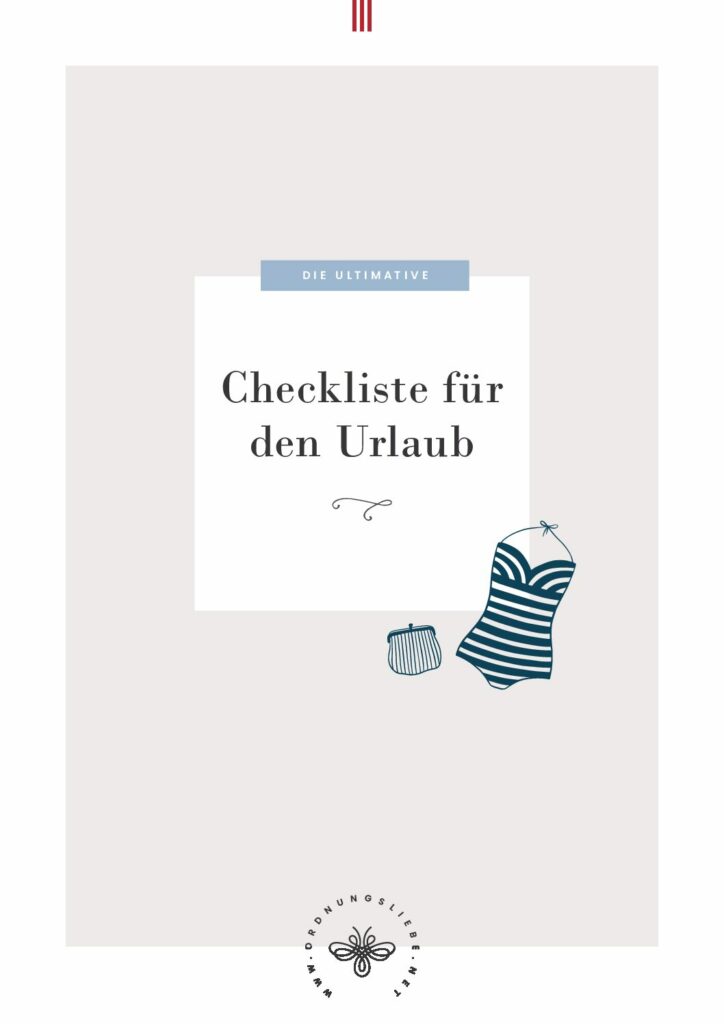 Packliste für den Urlaub
