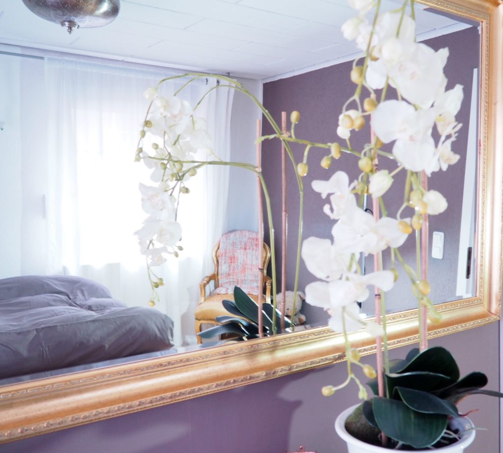 Blick in unser Schlafzimmer