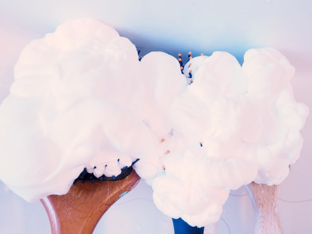 Haarbürsten reinigen mit Rasierschaum