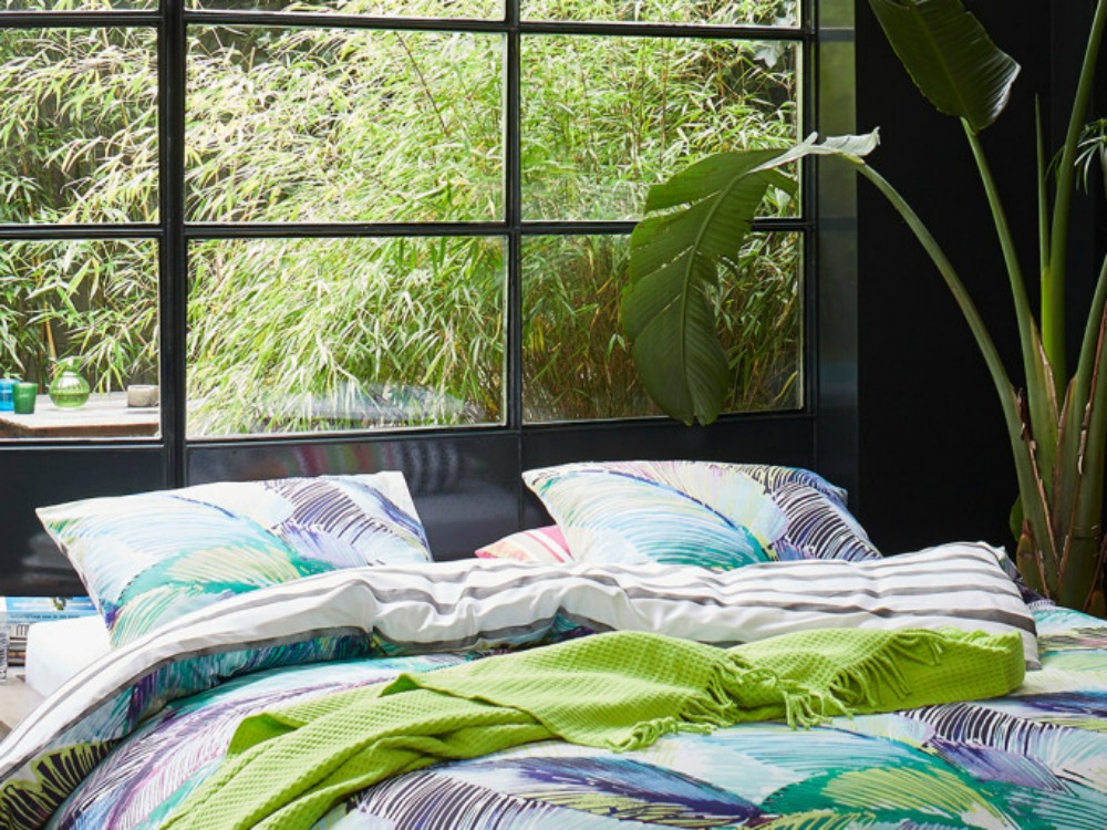 Frühling im Schlafzimmer ohne Farbtopf und Pinsel