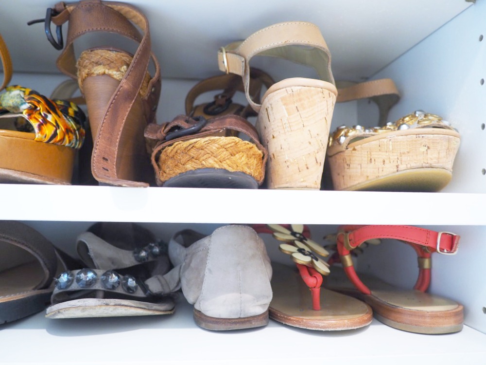 zu viel im Kleiderschrank