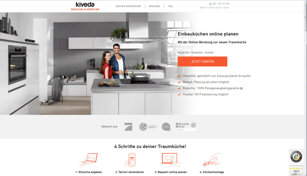 Kiveda Startseite