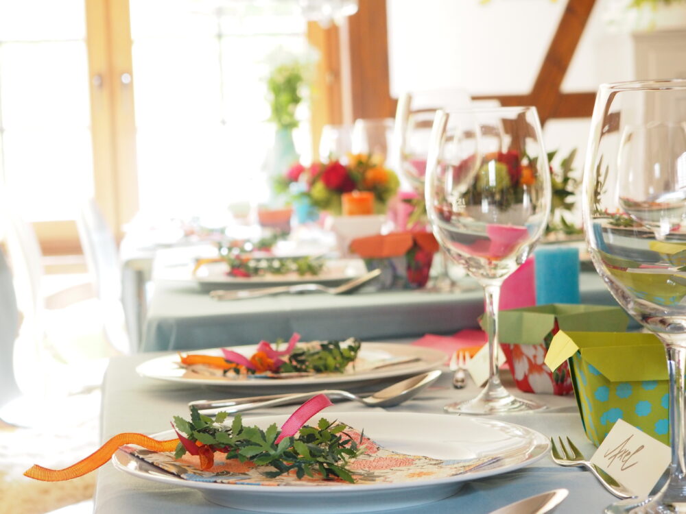 Let´s have a Party! Deko für die Konfirmation