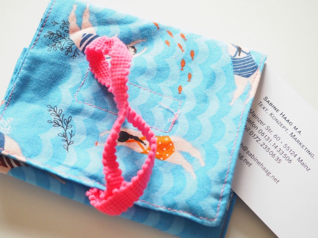 Koffer DIY mit Visitenkartenfach