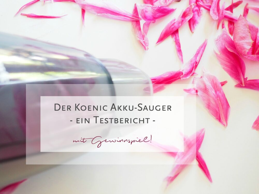 Wer mag einen neuen Akku-Sauger? Verlosung! #Werbung