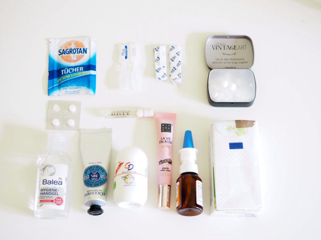 Handgepäck Essentials