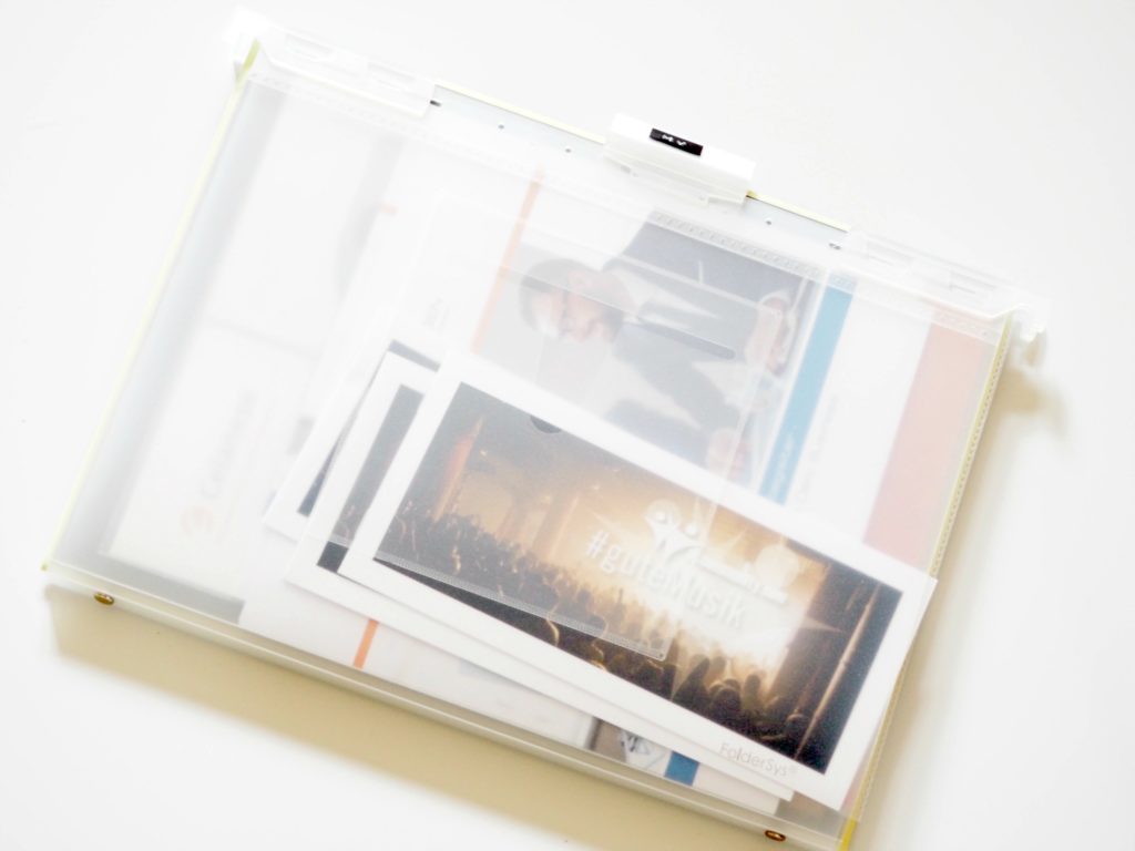 Registertasche - Organisieren mit Hängeregistern