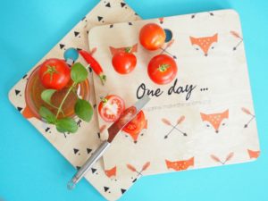 radbag personalisiertes Brettchen