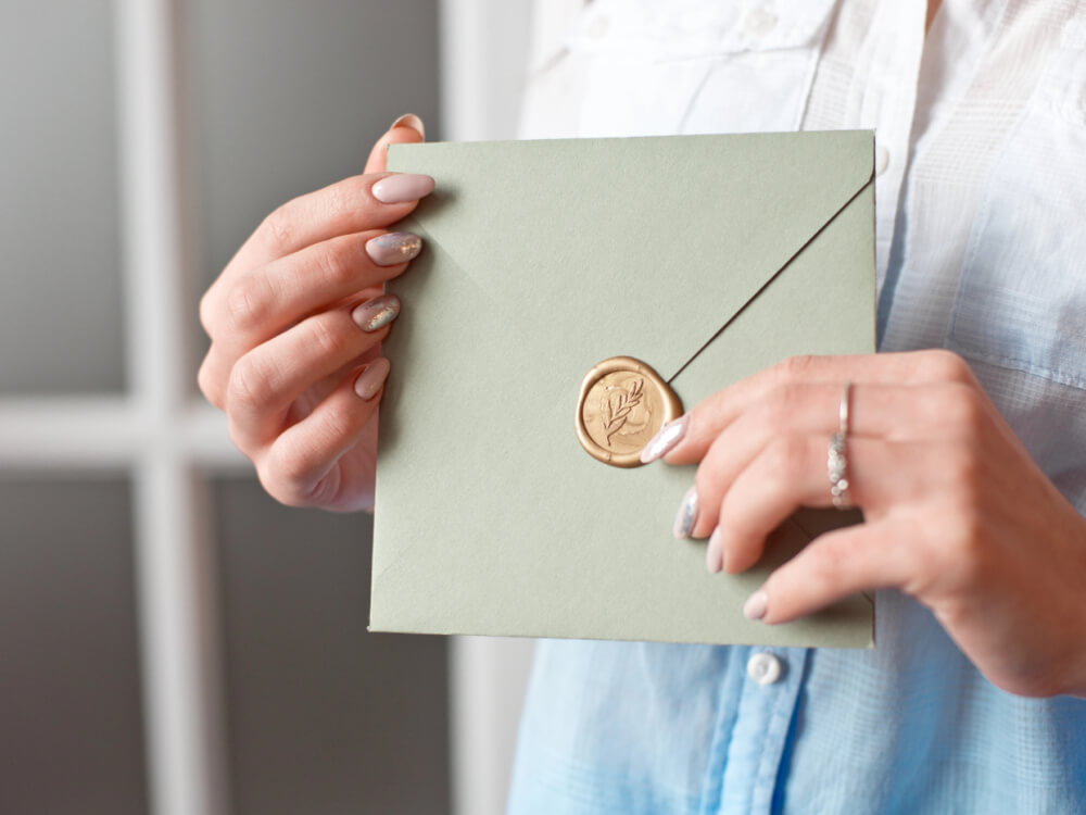 Briefumschläge noch mal öffnen