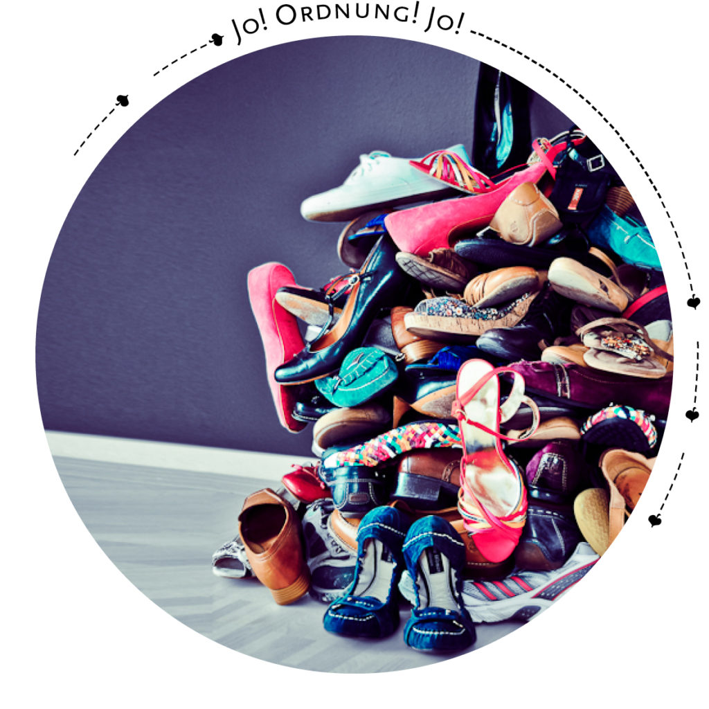Schuhstapel