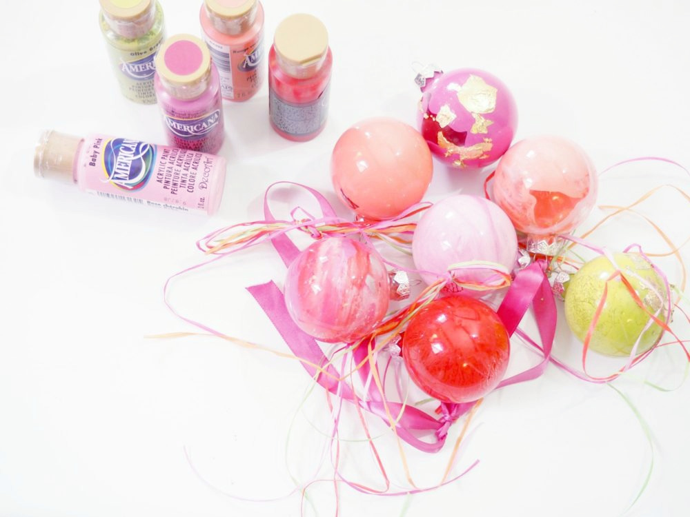 DIY Weihnachtskugeln