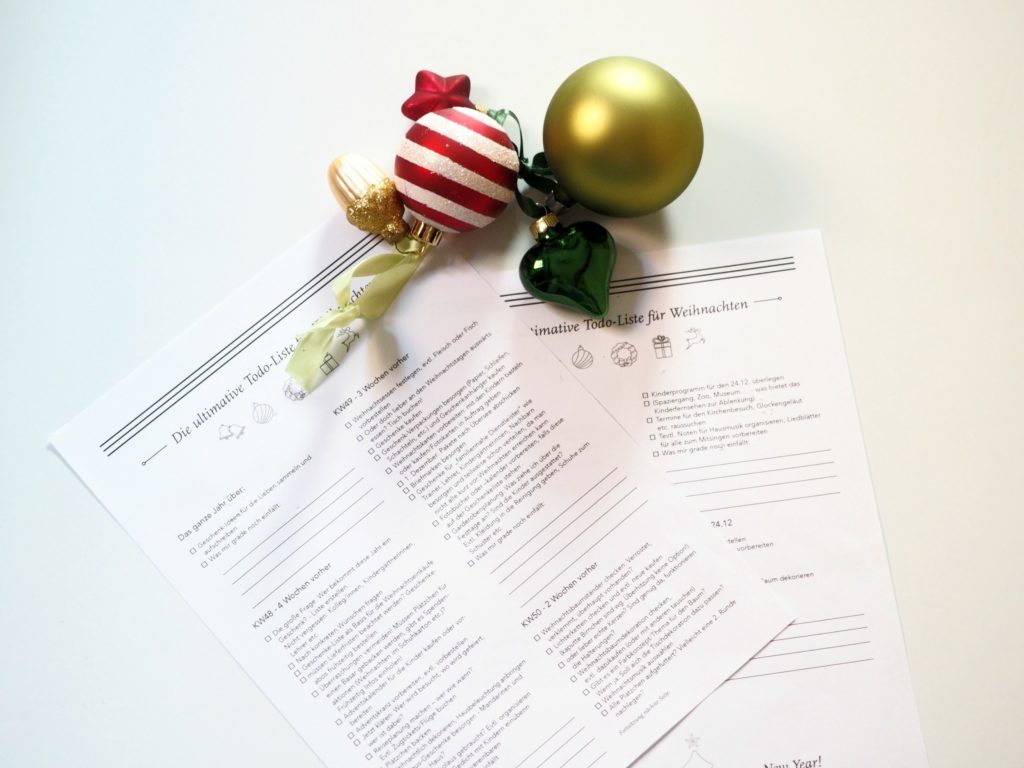 Die beste Weihnachtsliste