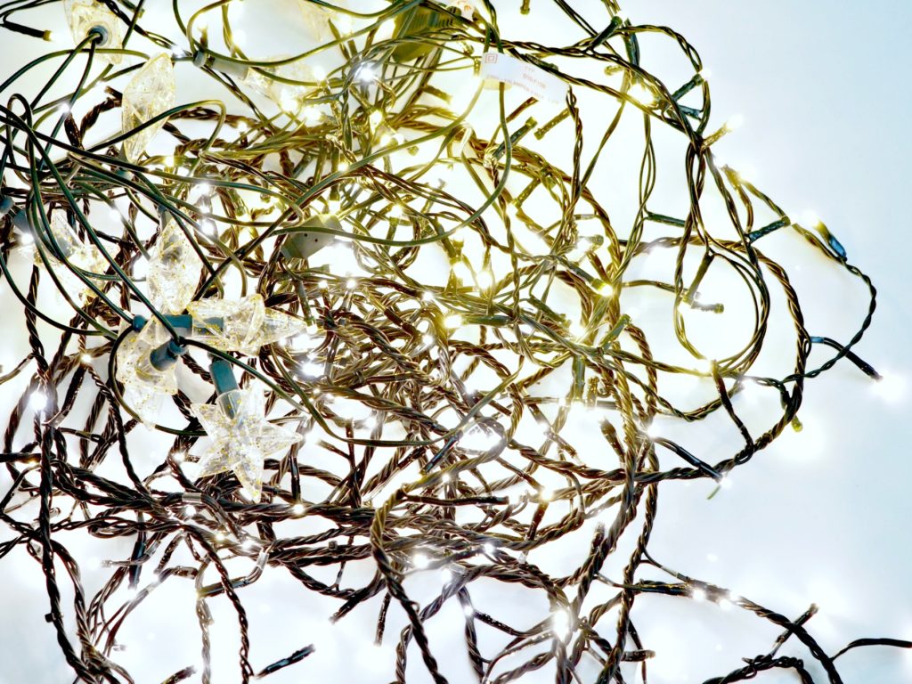 Eriketten fuer Weihnachtsdeko