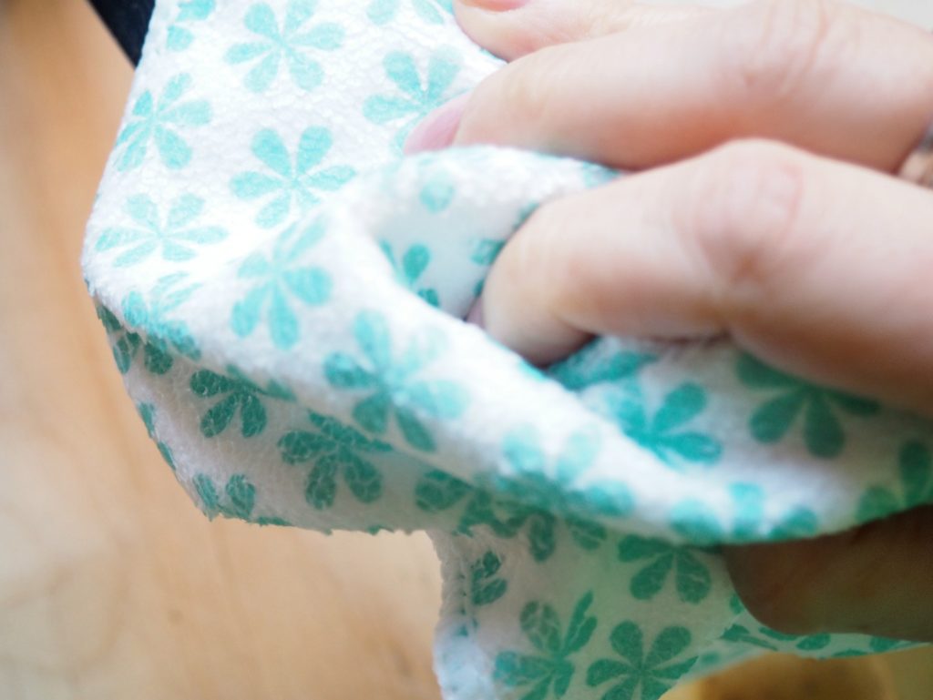 Polieren gegen Kalkflecken