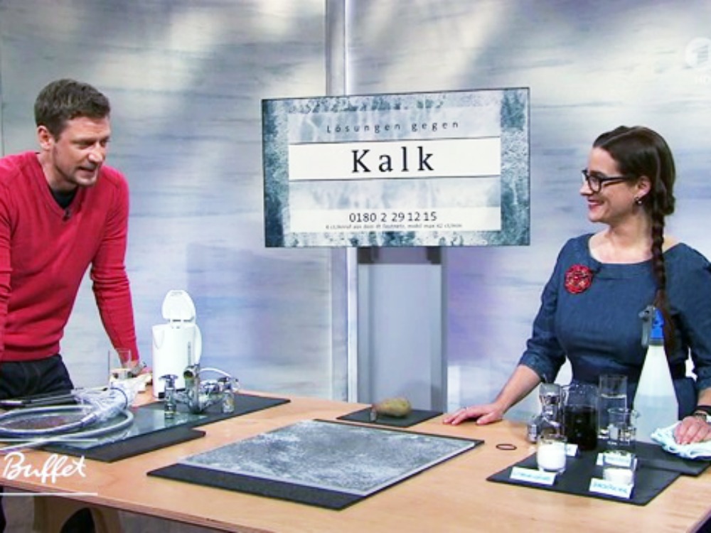 Kampf dem Kalk – mein Besuch im ARD-Buffet vom 27.1.2017