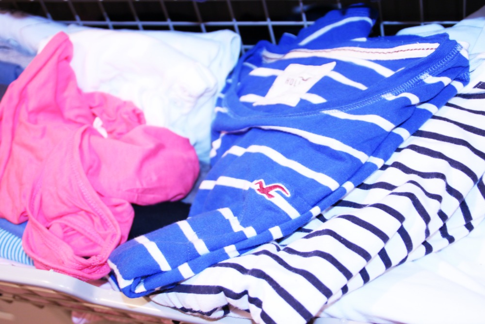 T-Shirt-Chaos im Kleiderschrank