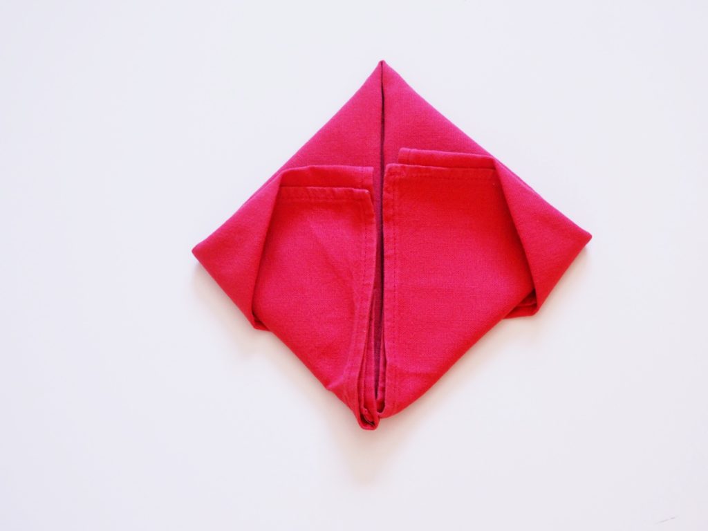 Servietten als Osterhase