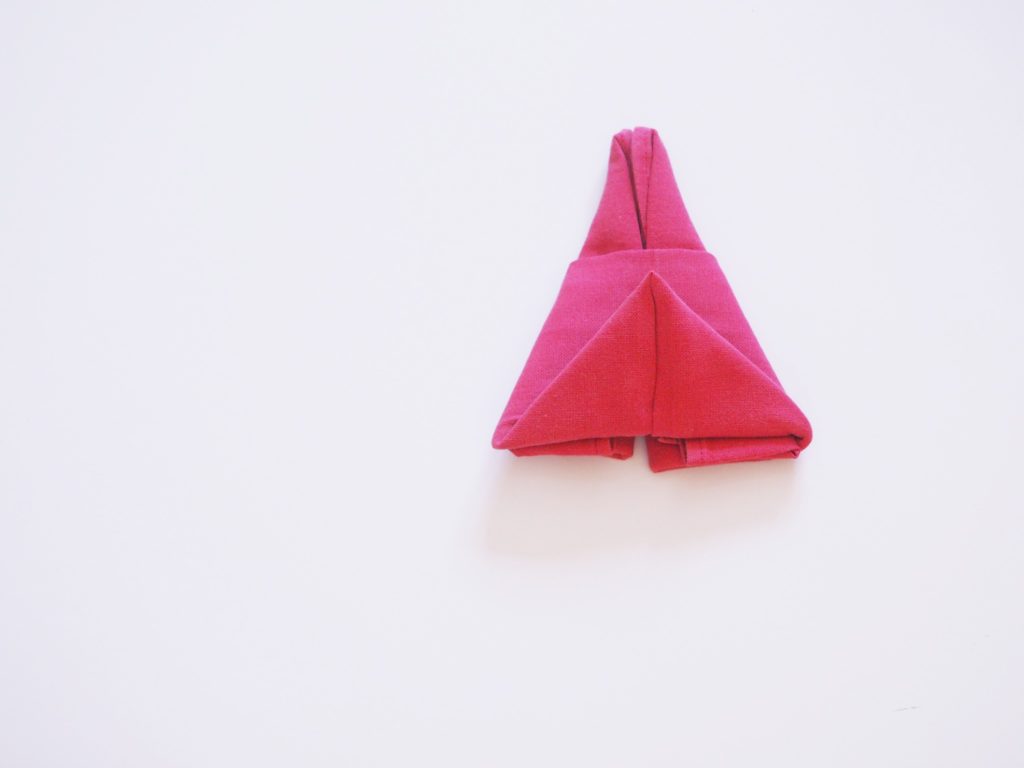 Osterhase aus Serviette