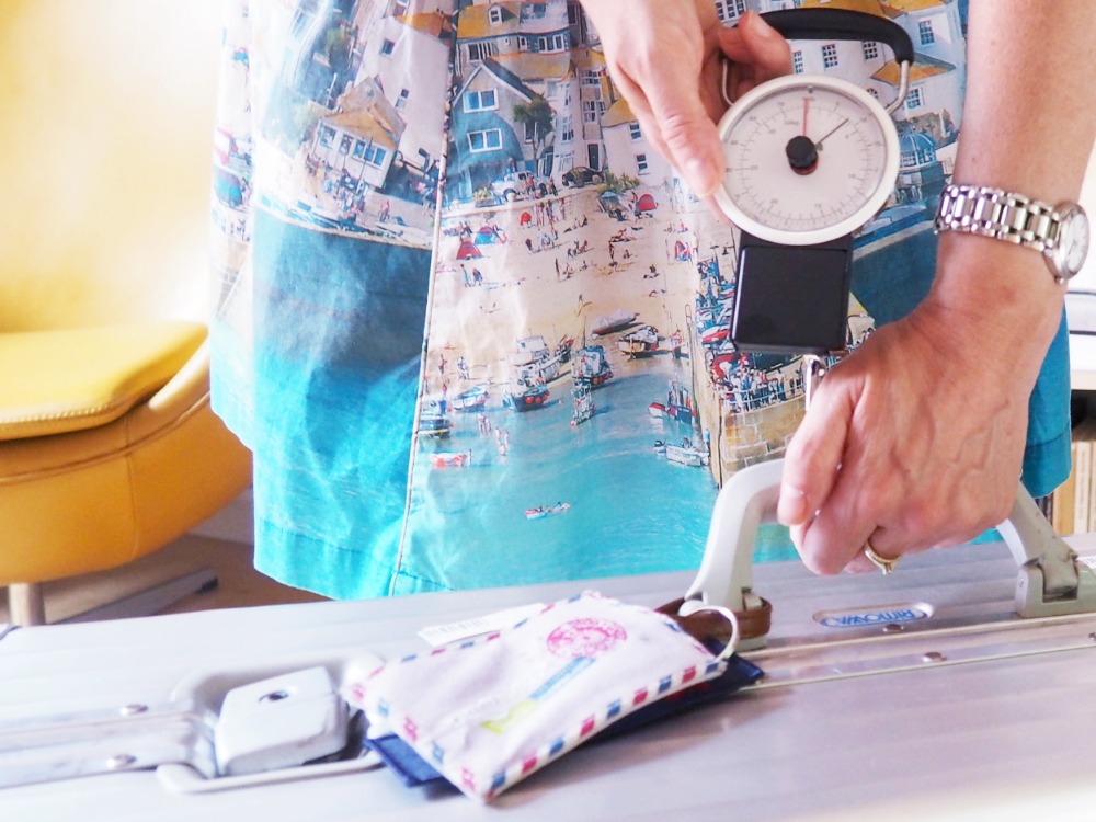 Handwaage für den Koffer