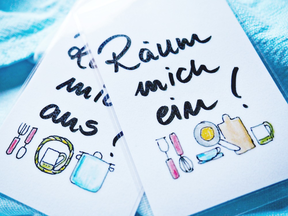 Spülmaschienenschilder