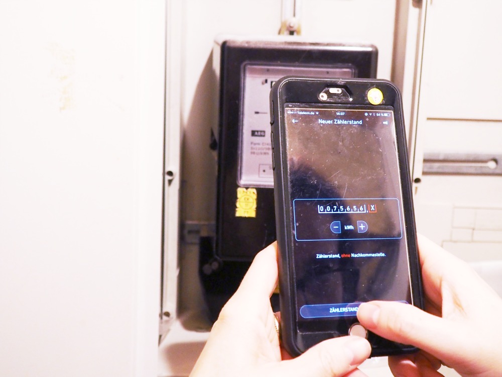Zählerstand ablesen mit der kWhapp Yello Strom-App