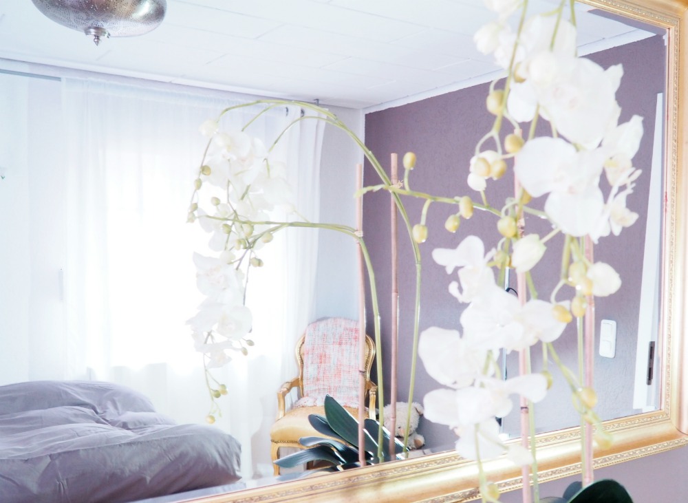 Blick ins Schlafzimmer