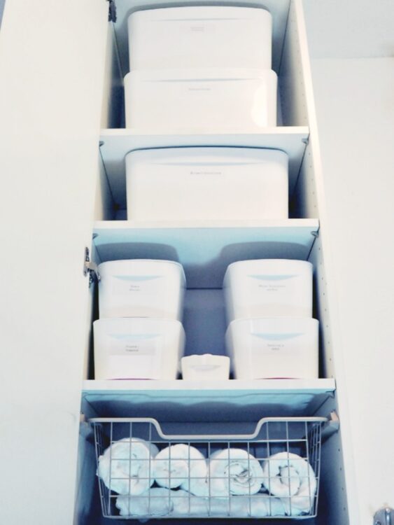 Ordnung im Bad mit Leitz