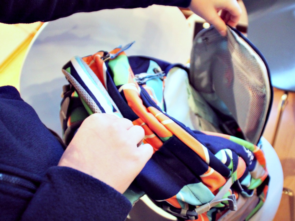 Ordnung im Schulrucksack