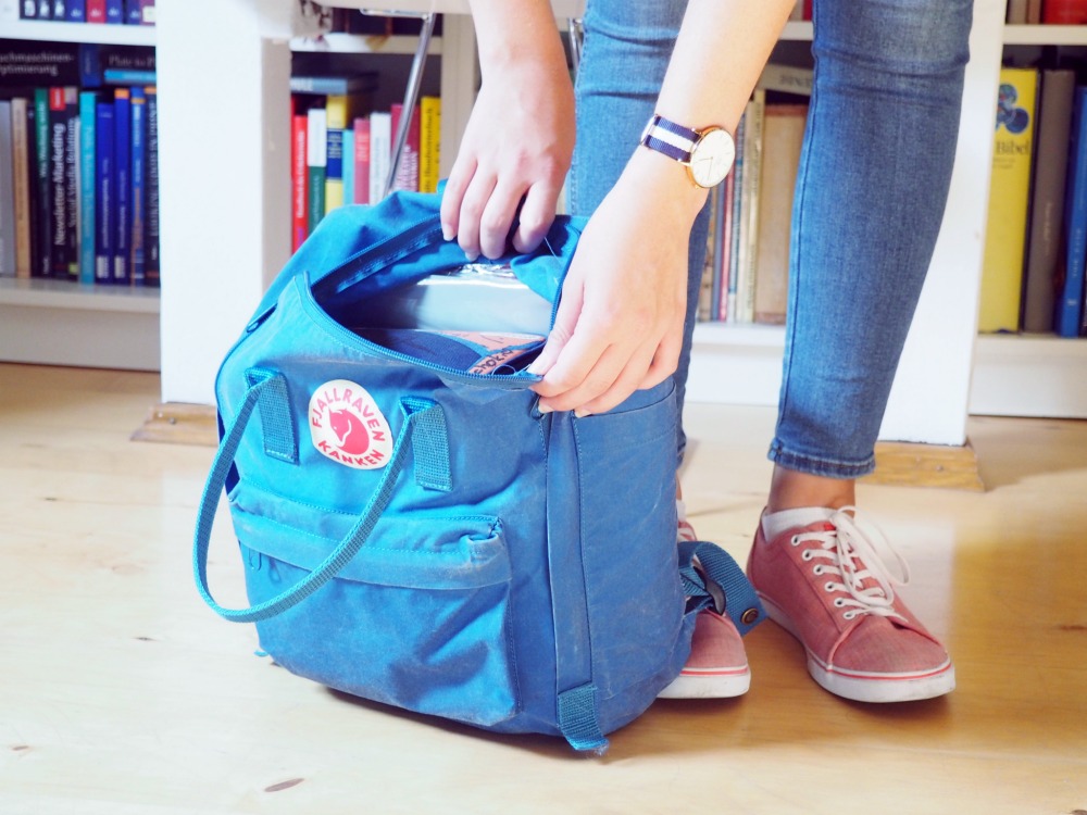 Ordnung im Schulrucksack