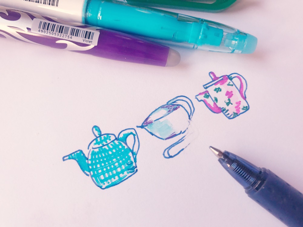 Frixion Stifte zum radieren