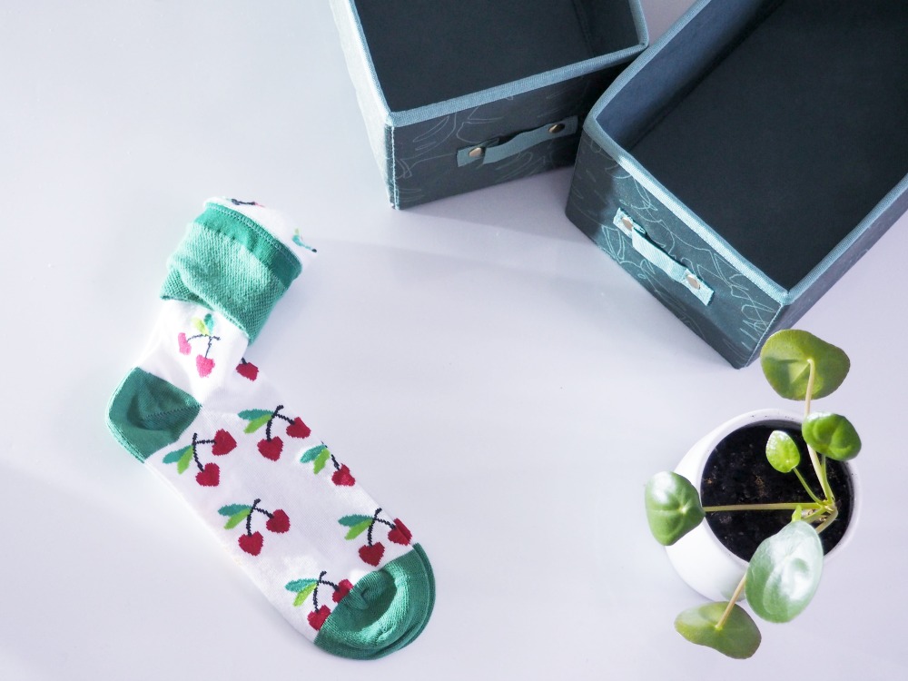 Socken richtig falten