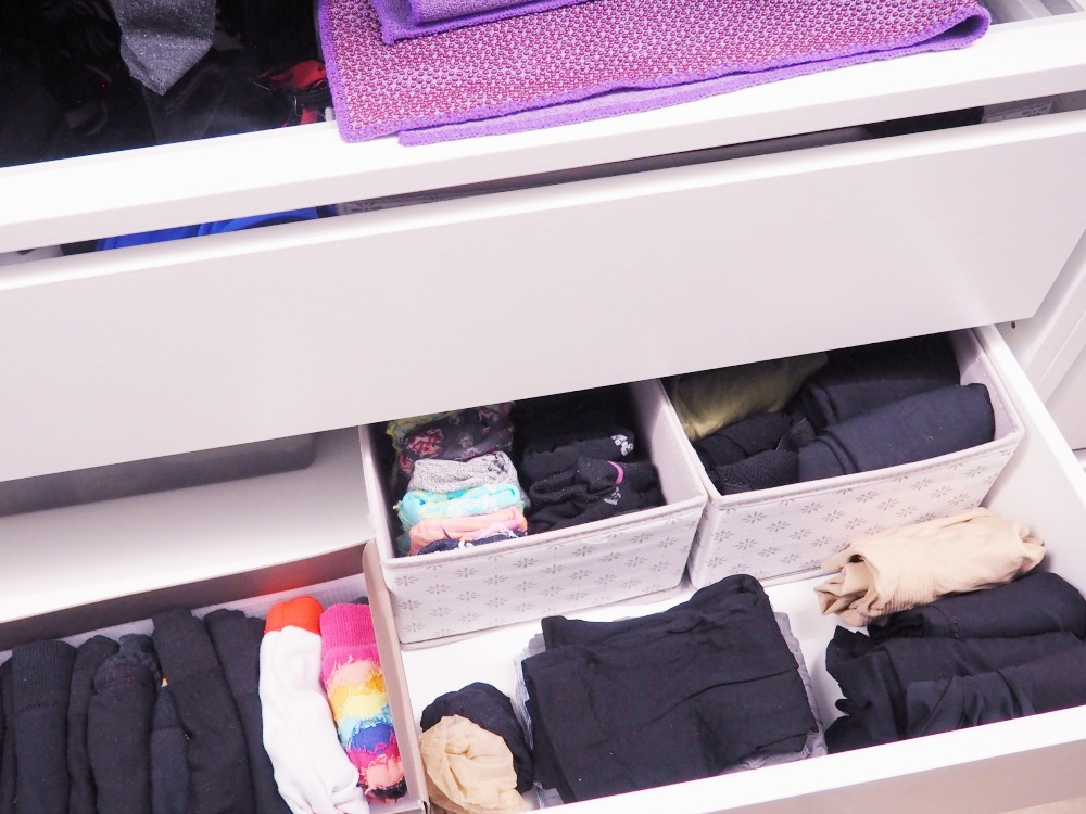 Kleiderschrank aufräumen