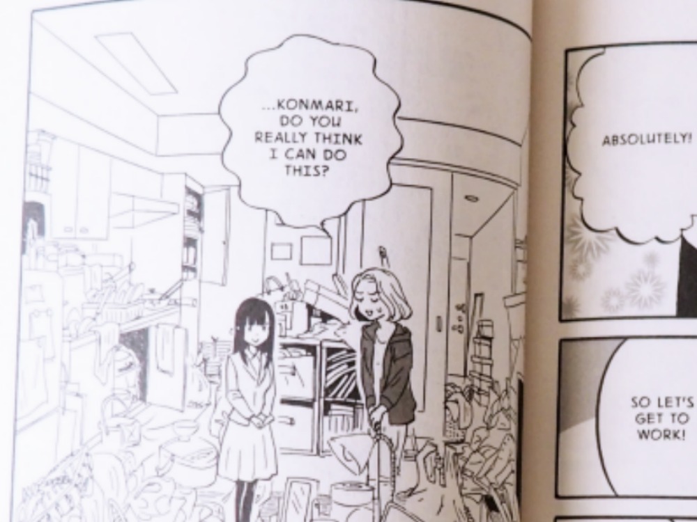 Marie Kondo Comic