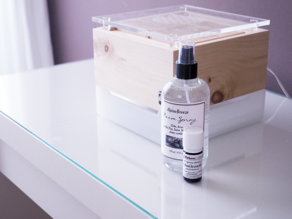 Gute Luft im Schlafzimmer Zirbenluefter