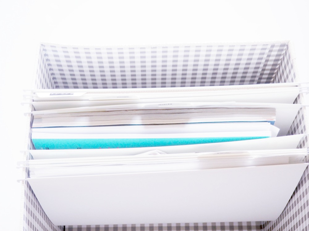 Hängeregister für Schnittmuster