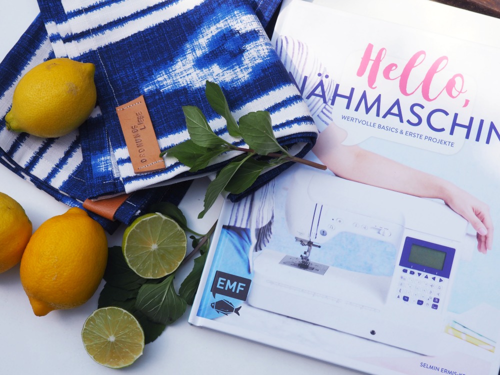 Neue Küchenliebe: Küchentücher selber machen und das tolle neue Buch von Selmin „Hello Nähmaschine“