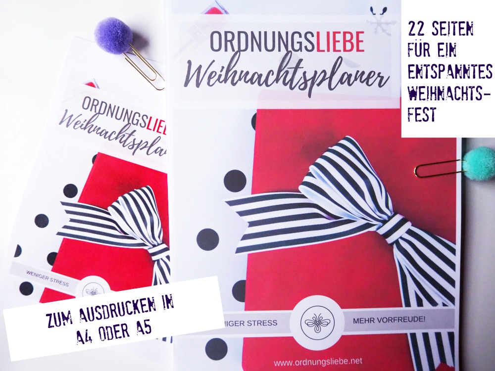 Weihnachtsplaner Ordnungsliebe Download
