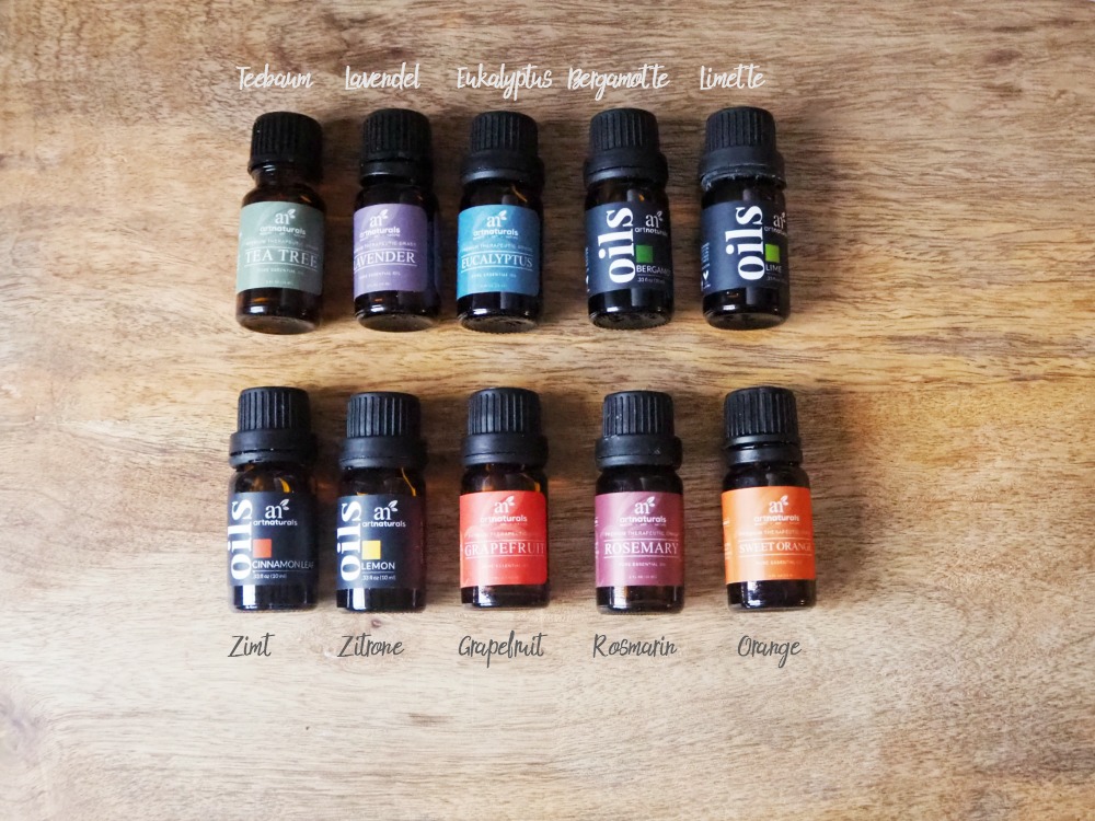Putzen mit aetherischen Oelen