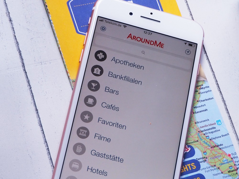 Reise Apps: Around Me